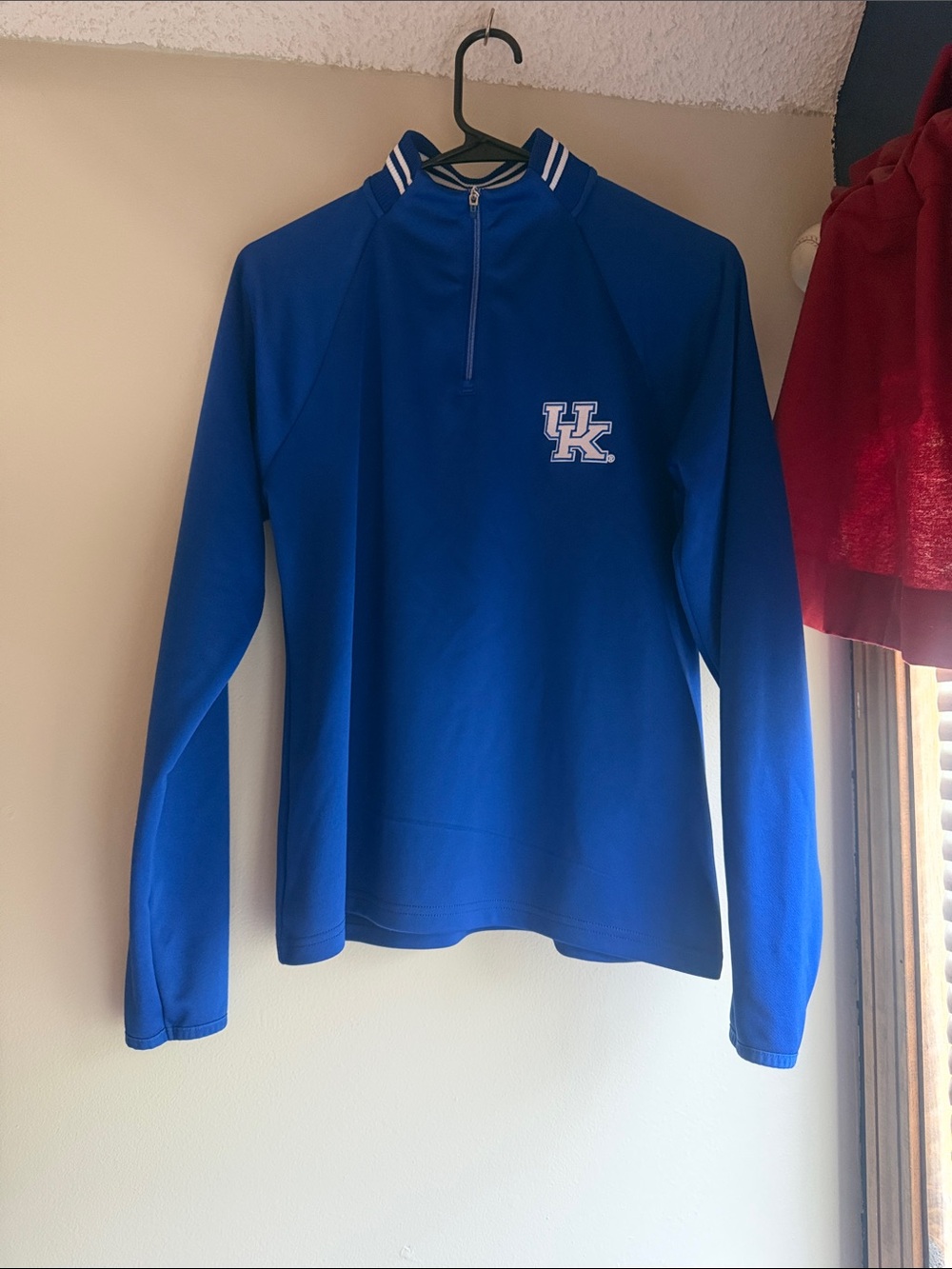 University of Kentucky blue women’s zip up by Antigua size small